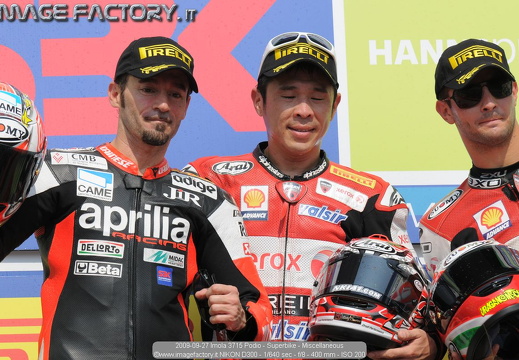 2009-09-27 Imola - Pit Lane